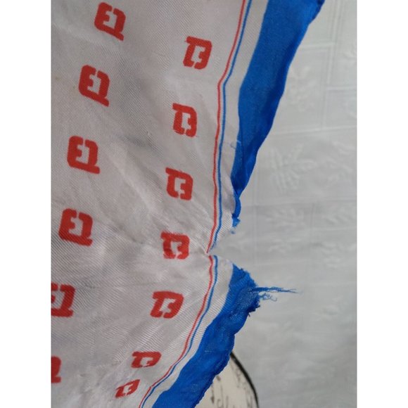 Vintage Queen Elizabeth 2 Cruise Ship Scarf 11" by 53" READ Description - Picture 6 of 11